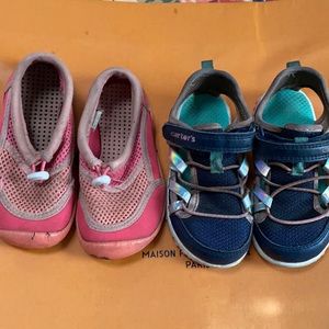 Carter’s & wonder nation sneakers size 9/10